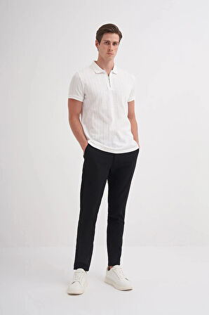 Cazador CAZ 4122  ERKEK POLO T-SHIRT  EKRU
