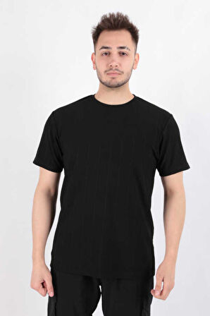 Cazador 4161 Bisiklet Yaka T-Shirt