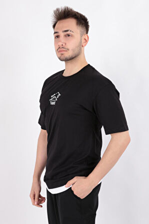 Cazador 4202 Bisiklet Yaka T-Shirt