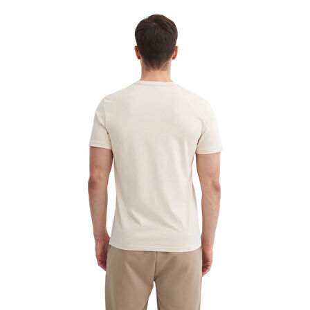 Erkek Marka Yazılı T-shirt