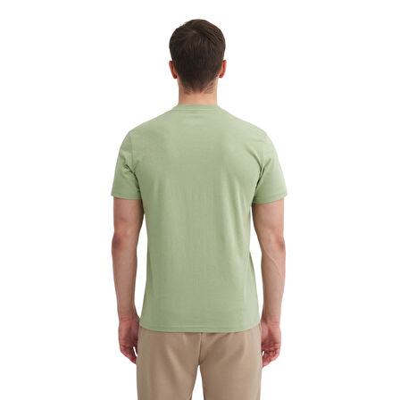 Erkek Marka Yazılı T-shirt