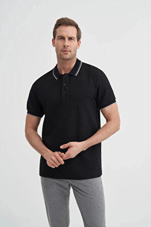 Cazador Slim Fit Bisiklet Yaka Waffle Yumuşak Dokulu Tişört