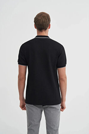 Cazador Slim Fit Bisiklet Yaka Waffle Yumuşak Dokulu Tişört