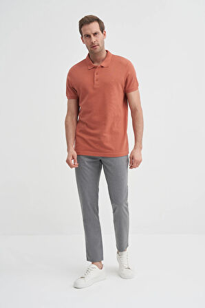 Cazador Erkek T-shirt Polo Yaka Tarçın 4613