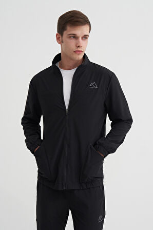 Cazador Micro Tam Fermuar Sweatshirt Erkek 5001 Siyah