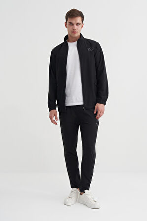 Cazador Micro Tam Fermuar Sweatshirt Erkek 5001 Siyah