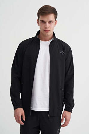 Cazador Micro Tam Fermuar Sweatshirt Erkek 5001 Siyah