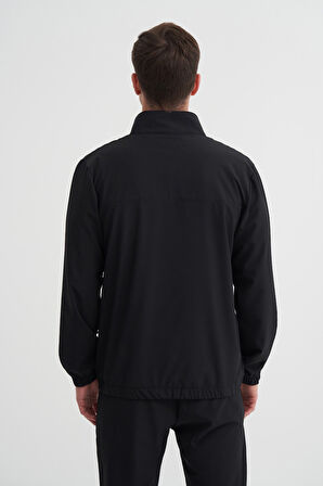 Cazador Micro Tam Fermuar Sweatshirt Erkek 5001 Siyah