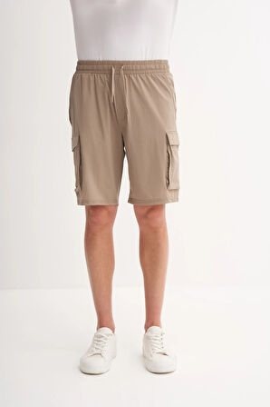 Cazador Erkek Kargo Bermuda 6006 Bej