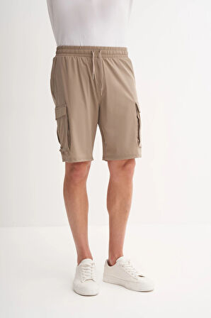 Cazador Erkek Kargo Bermuda 6006 Bej