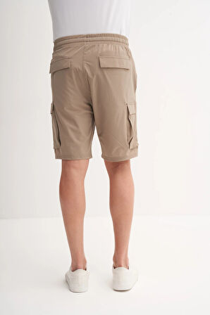 Cazador Erkek Kargo Bermuda 6006 Bej