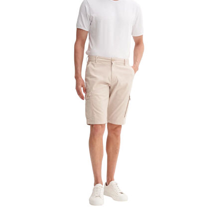 Bermuda Fit Kargo Şort