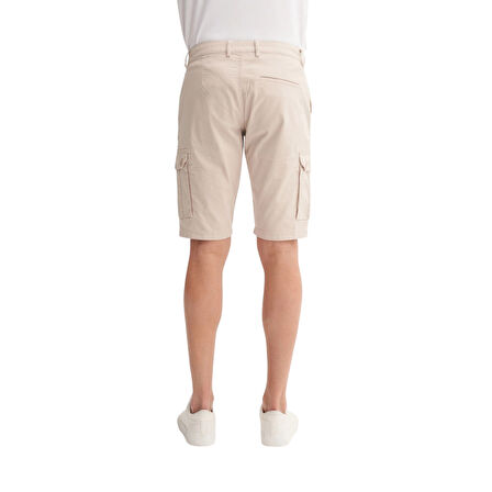 Bermuda Fit Kargo Şort