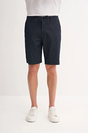 Cazador Slim Fit Dar Kesim Kısa Denim Şort 6723