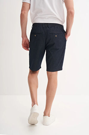 Cazador Slim Fit Dar Kesim Kısa Denim Şort 6723