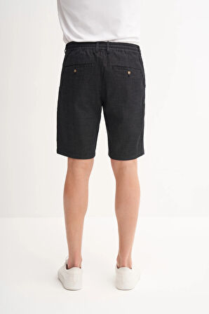 Cazador Slim Fit Dar Kesim Kısa Denim Şort 6724