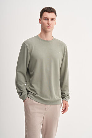 Cazador 53140 Erkek Bisiklet Yaka Sweatshirt