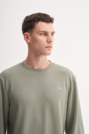 Cazador 53140 Erkek Bisiklet Yaka Sweatshirt