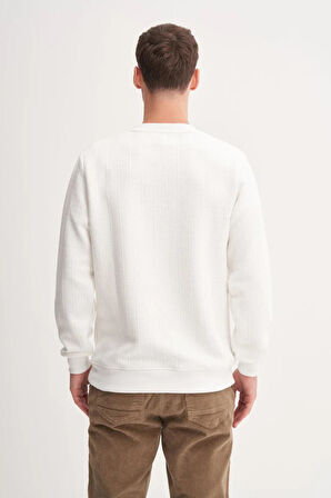 Cazador 53395 Erkek Bisiklet Yaka Sweatshirt