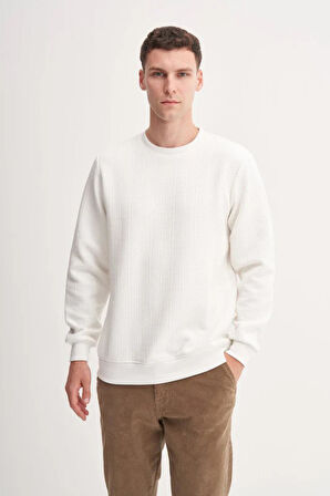 Cazador 53395 Erkek Bisiklet Yaka Sweatshirt