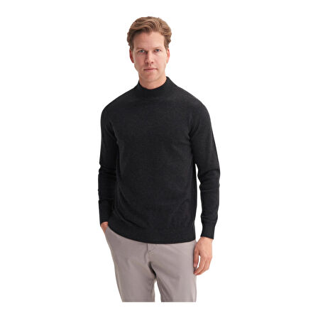 Slim Fit CoursPoun Premium Yarım Balıkçı Kazak-