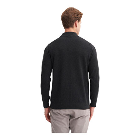 Slim Fit CoursPoun Premium Yarım Balıkçı Kazak-