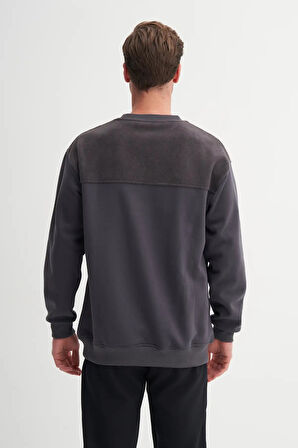 Cazador Relax Fit Pamuk Karışımlı Intersoft Sweatshirt-50080