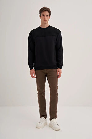 Cazador Relax Fit Pamuk Karışımlı Intersoft Sweatshirt-50080