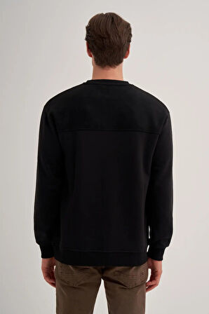 Cazador Relax Fit Pamuk Karışımlı Intersoft Sweatshirt-50080