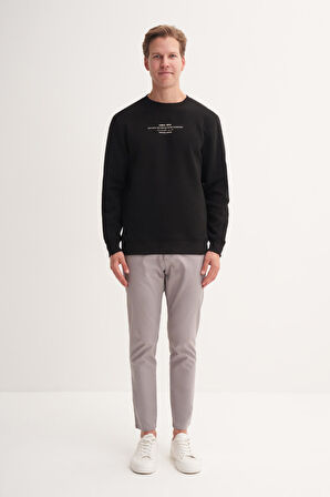 Cazador 53315 Erkek Bisiklet Yaka Sweatshirt