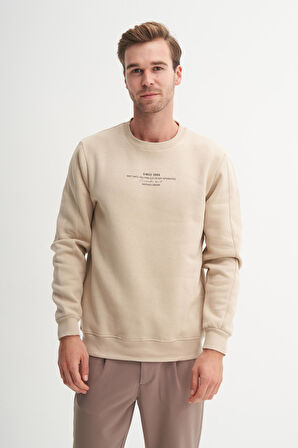 Cazador 53315 Erkek Bisiklet Yaka Sweatshirt
