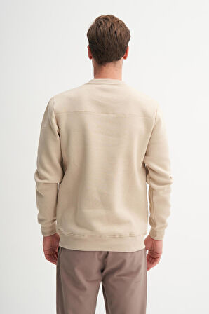 Cazador 53315 Erkek Bisiklet Yaka Sweatshirt