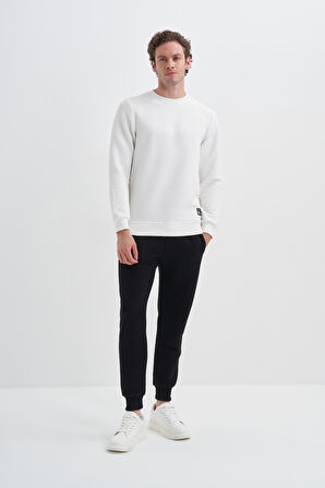 Caz 50460 Erkek Slim Fit Bisiklet Yaka Sweatshirt