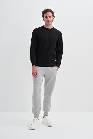 Caz 50460 Erkek Slim Fit Bisiklet Yaka Sweatshirt