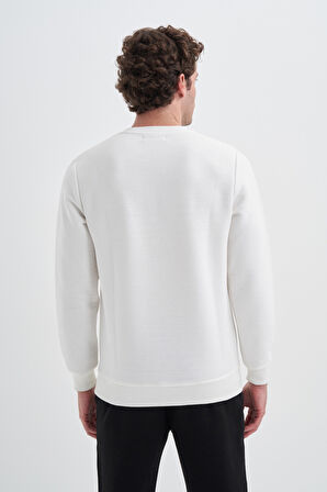 Caz 50460 Erkek Slim Fit Bisiklet Yaka Sweatshirt