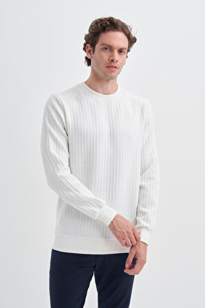 Cazador 51960 Erkek Bisiklet Yaka Sweatshirt