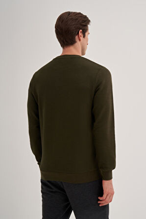 Cazador 52470 Erkek Bisiklet Yaka Sweatshirt