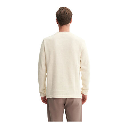 Selanik Örgü Pamuk Karışımlı Regular Fit Sweatshirt-53035