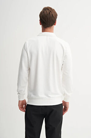 Cazador Regular Fit Dik Yaka Mevsimlik 3 İplik Sweatshirt-53470