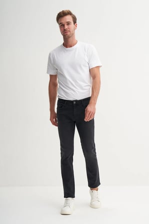 Parker Normal Bel Extra Slim Fit Dar Paça Jean Pantolon