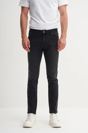 Parker Normal Bel Extra Slim Fit Dar Paça Jean Pantolon