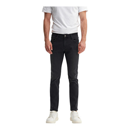 Parker Normal Bel Extra Slim Fit Dar Paça Jean Pantolon-03825