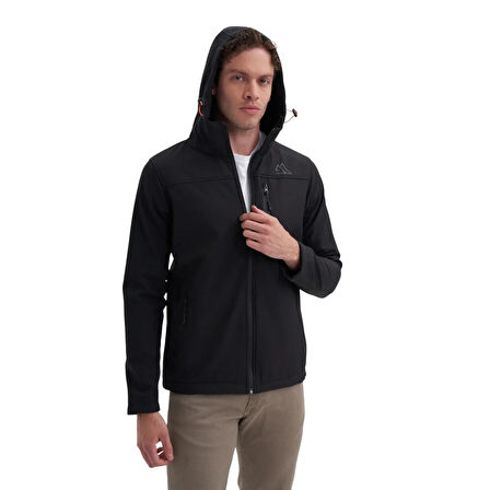 Outdoor Serisi Slim Fit Softshell Baharlık Mont-10470