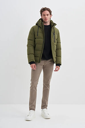 Cazador Micro Kumaş Dolgulu Dynamic Regular Fit Mont-10600