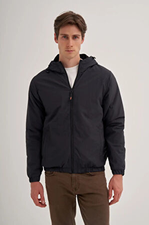 Cazador Basic Crinkle Kumaş Baharlık Regular Fit Mont-10200