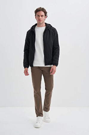 Cazador Basic Crinkle Kumaş Baharlık Regular Fit Mont-10200