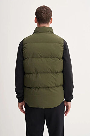 Cazador Shadow Slim Fit Elyaf Dolgulu Crinkle Kumaş Yelek-10260