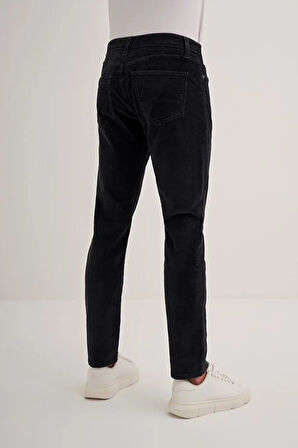 Cazador Vintage Terry Slim Fit Boru Paça Kadife Pantolon