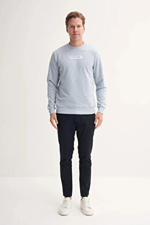 Cazador Pamuk Karışımlı Mevsimlik 3 İplik Slim Fit Sweatshirt-53875