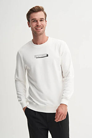 Cazador Pamuk Karışımlı Mevsimlik 3 İplik Slim Fit Sweatshirt-53875
